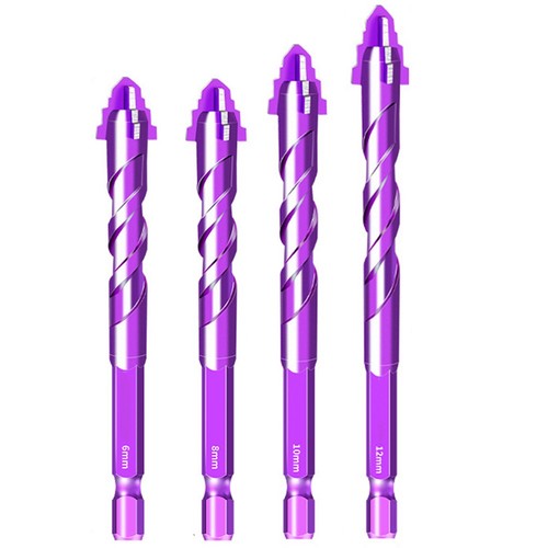 Carbide drill set four - drill,