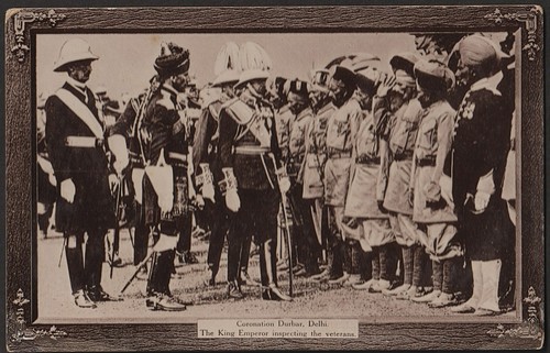India postcard delhi durbar - delhi,