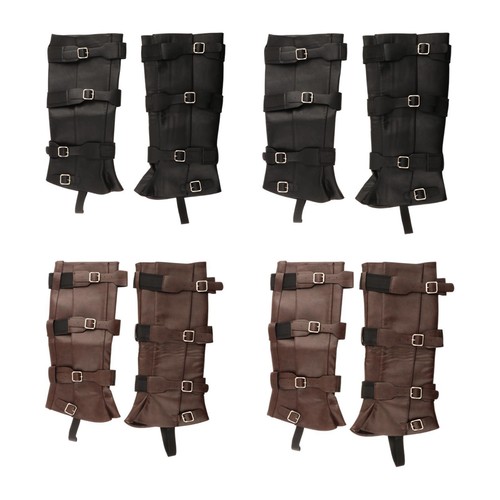Pirate boots covers leather - pirate,