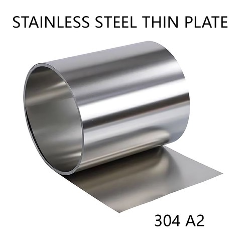 Stainless steel thin - steel, plate