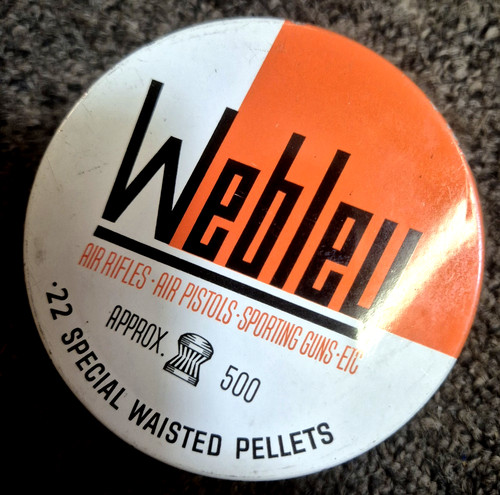 Vgc full tin webley and - full,