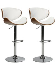 Set of 2 Bar Chairs ROTTERDAM
