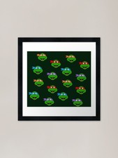 Ninja Turtles Framed Art Print