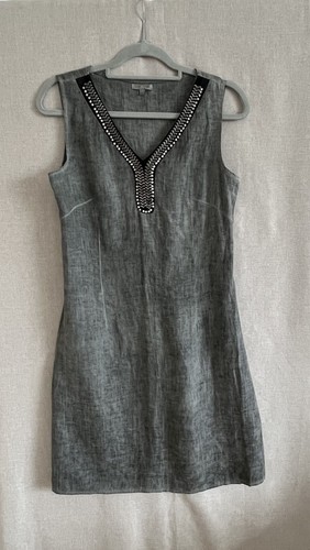 100 linen sleeveless - linen,
