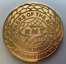 RMT 40 Year Medal