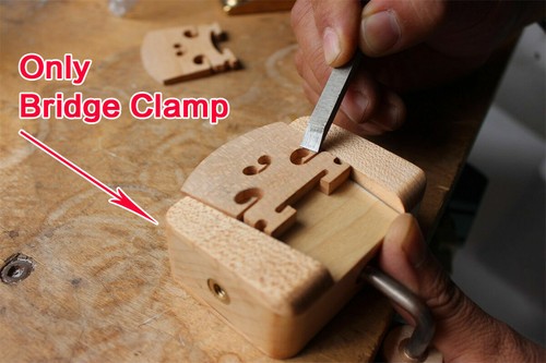Bridge clamp tools - clamp, violin