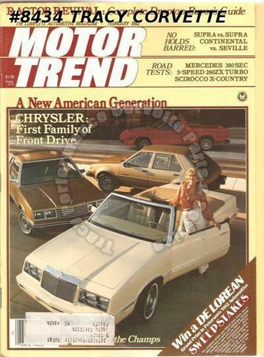 February 1982 motor - 1982, trend