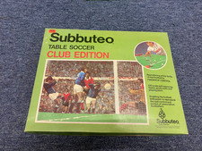1970's subbuteo lightweight zombie set with scorebaord and officials