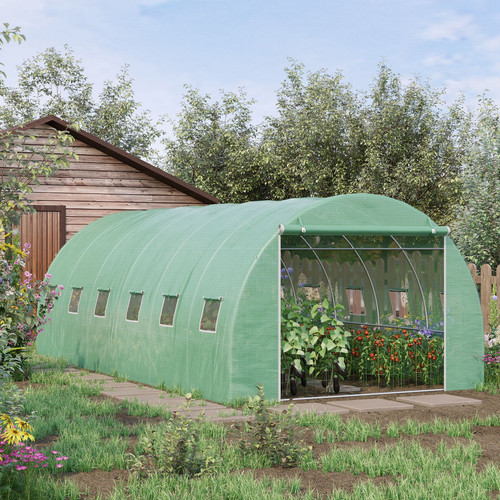 Walk greenhouse tunnel - greenhouse,