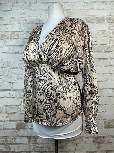 Shiny snakeskin print - snakeskin,