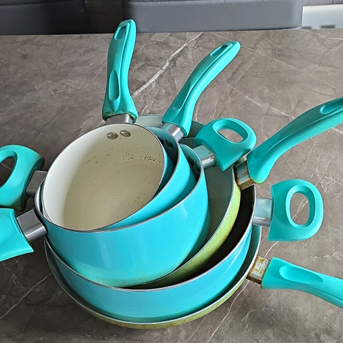 Turquoise cream aluminium - turquoise/cream,