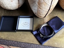 Prada Leather Bracelet - Amex