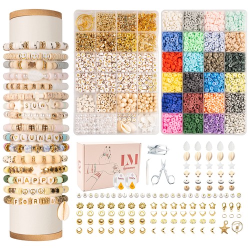 Lynnmos clay beads - clay,