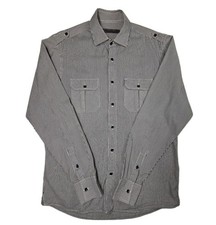 REISS Men’s Striped Military