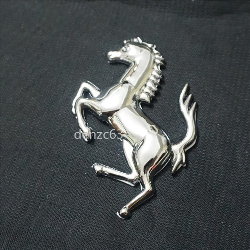 Chrome silver right - silver, horse