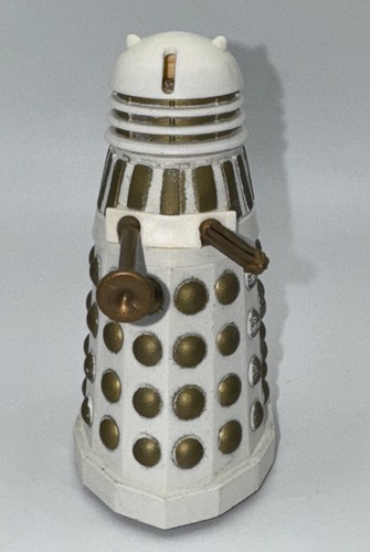 White gold dalek - white/gold, who
