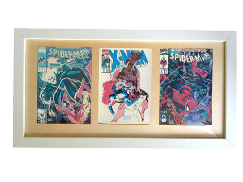 Marvel comics framed vintage - framed,