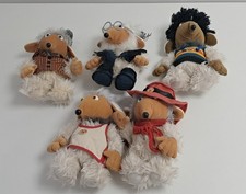 Vintage Wombles Plush Toy Collection Orinoco Bungo Tomsk Wellington