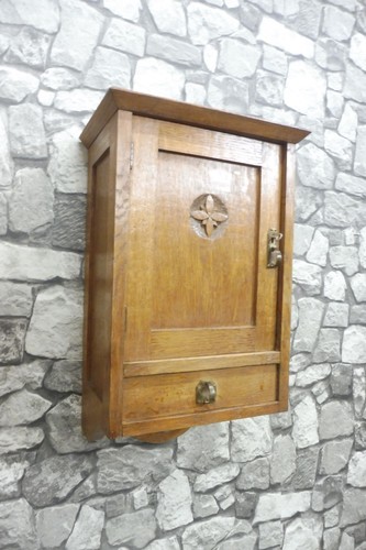 Wooden antique wall - wooden, cabinet