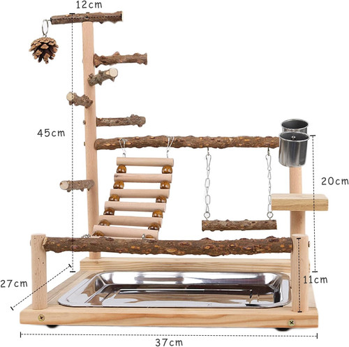 Parrot play stand gym with - parrot,