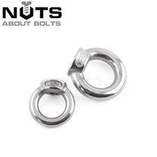 M6 M8 M10 M12 M16 M20 M24 LIFTING EYE NUTS A2 STAINLESS STEEL FEMALE NUTS