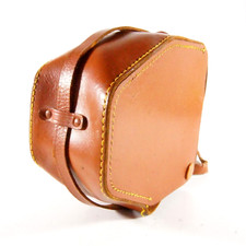 ✅ Paillard Bolex Vintage Leather Flip Case For B8 & C8 8mm Film Movie Cameras