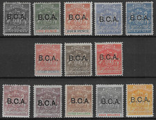 Nyasaland 1891 BCA Overprints