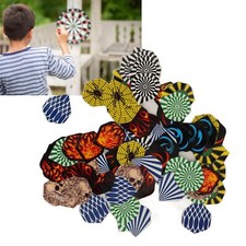 77Pcs Dart Flights PET