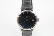 Ladies Tissot Black Dial Watch Quartz Working