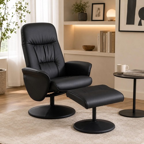 Swivel recliner chair with - recliner,