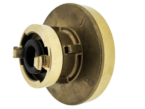 Brass transition piece - brass, storz
