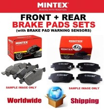 Mintex front rear pads - front, +