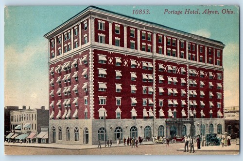 C1910 portage hotel - hotel, &