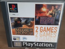 Sony PlayStation 2 Games Medal Of Honor & Medal Of Honor Underground Ps1 VGC PAL