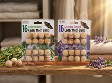 8 / 16 pack Wooden Moth Balls