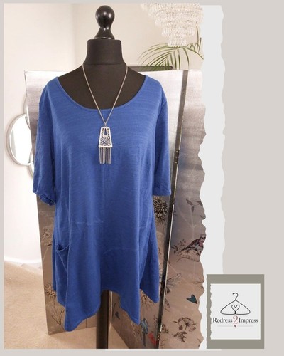 Womens blue utility tunic - womens,
