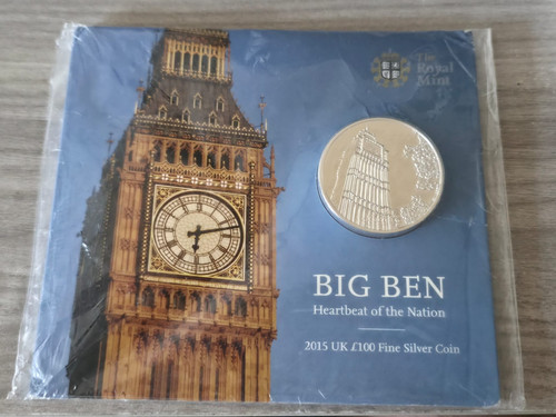 2015 big ben 100 silver - 2015, coin