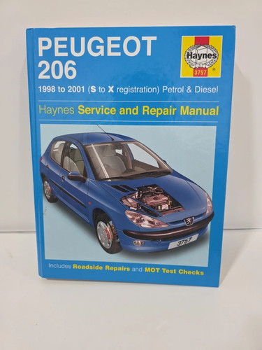 Haynes peugeot 206 1998 2001 - haynes,
