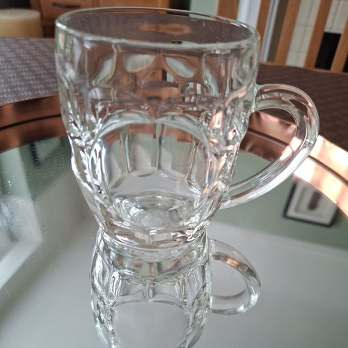 Half pint beer mug - half,
