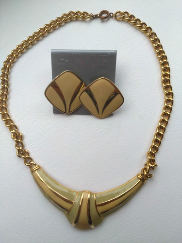 1980s corocraft necklet - 1980s, &