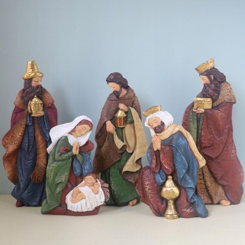 Nativity scene figurine - nativity,