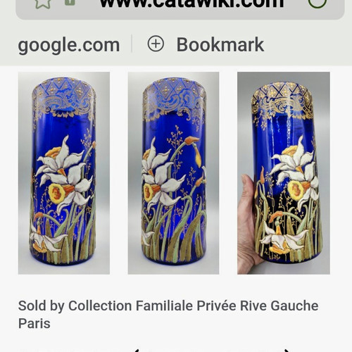 Legras art nouveau - art, blue
