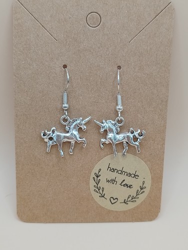 Handmade unicorn dangle - handmade, dangle/drop