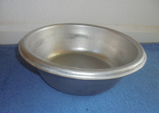 Army field kitchen - Stainless steel wash bowl. Genuine issue.