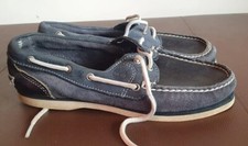 Womens Timberland Navy Blue Deck Boat Shoes - Size UK 6.5