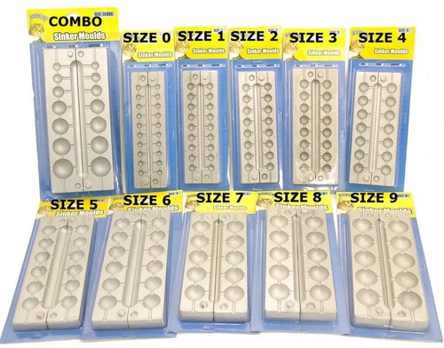 Ball lead sinker mould - lead,