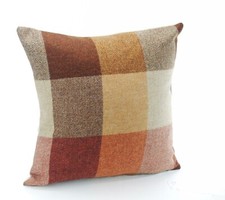 Wool Check Cushion Cover 43 x