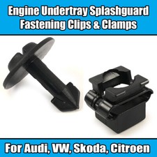 5x CLIPS FOR AUDI VW ENGINE