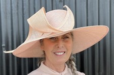 Rose Pink with Apricot Trimmed