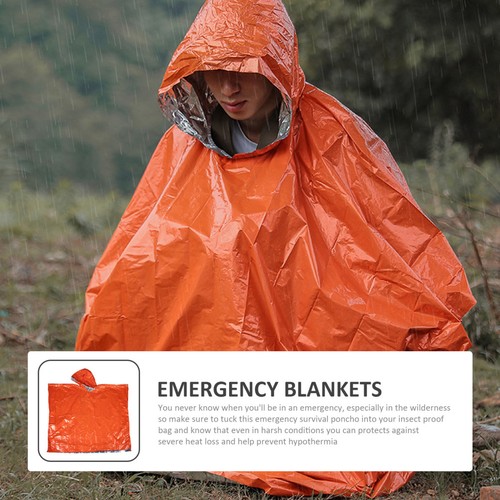 Hooded rain poncho blankets - hooded,